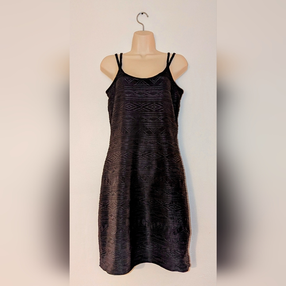 Slimming Shape FX Black body con dress - Size 12